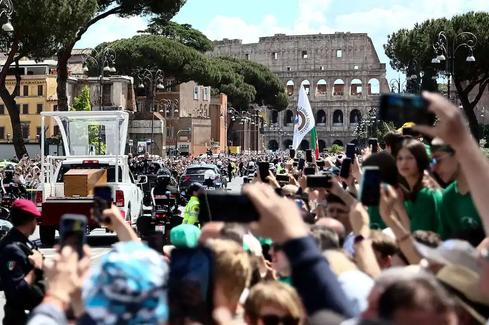papa francisco 2 velatorio funeral