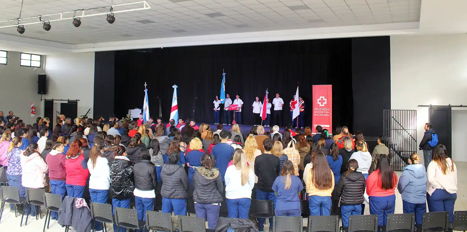 La Cruz Roja celebró su “Día” y los 25 años del Instituto Superior D-79