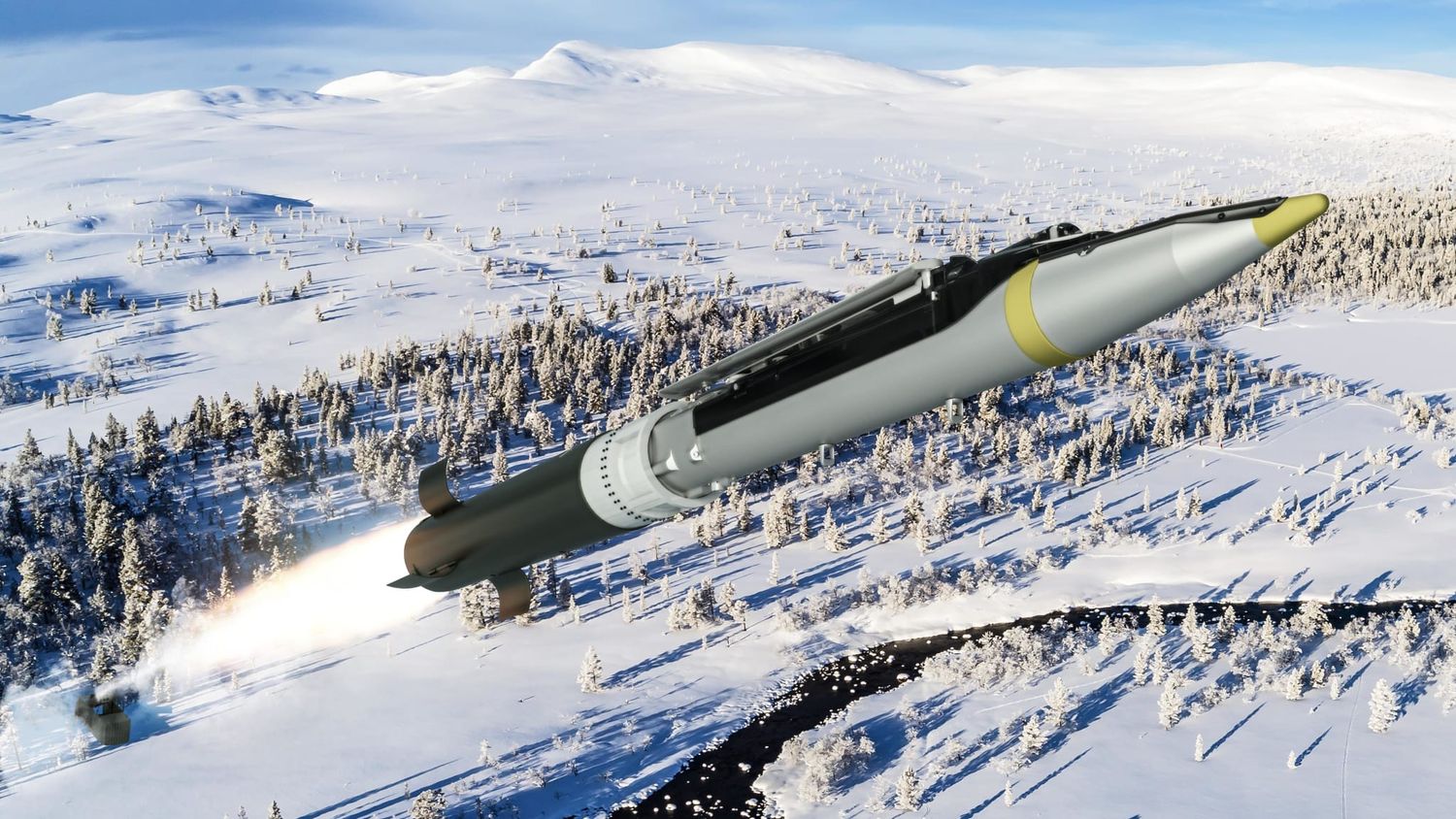 Munición GLSDB para los lanzacohetes HIMARS de Ucrania