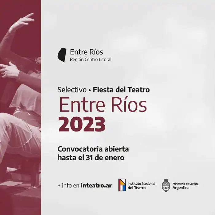 Entre Ríos tendrá su Fiesta Provincial de Teatro