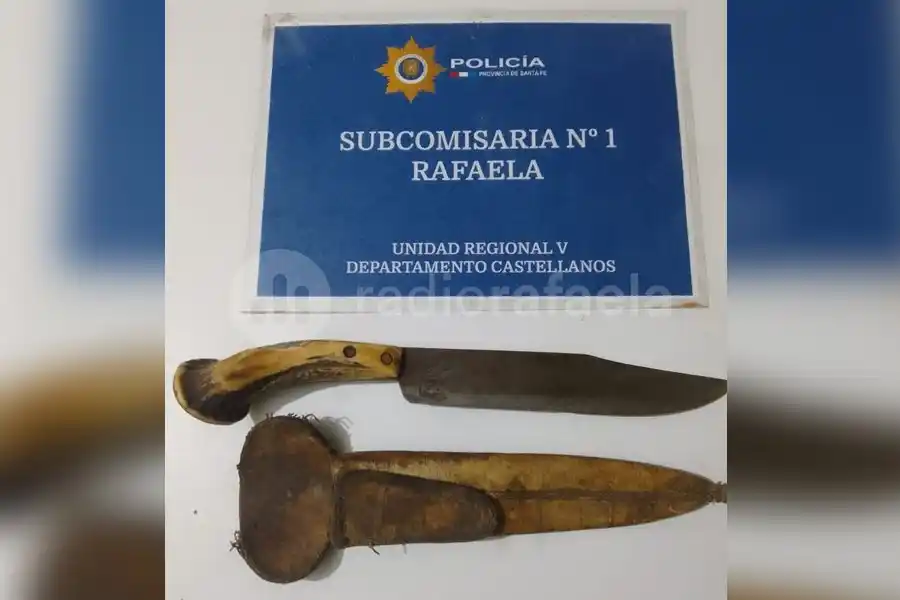 Le robaron un facón y lo encontró publicado a la venta en las redes sociales
