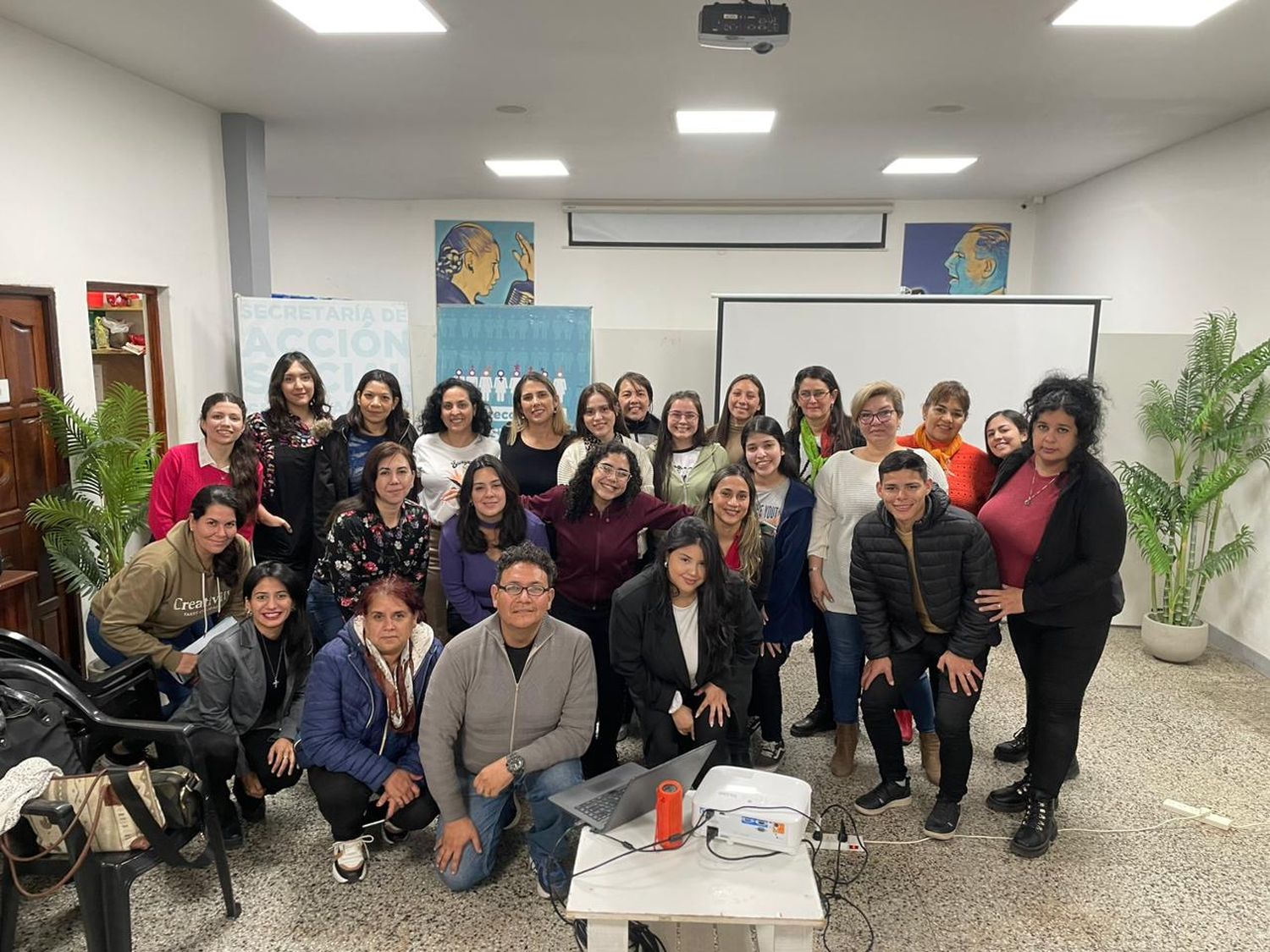 Se realizó una nueva charla en la Escuela Municipal de Formación Popular en Género