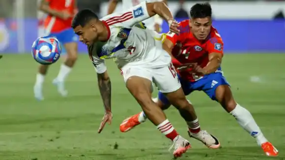 ¡DURO GOLPE PARA LA VINOTINTO! Cae de visitante ante Chile y pierde opciones para el Mundial