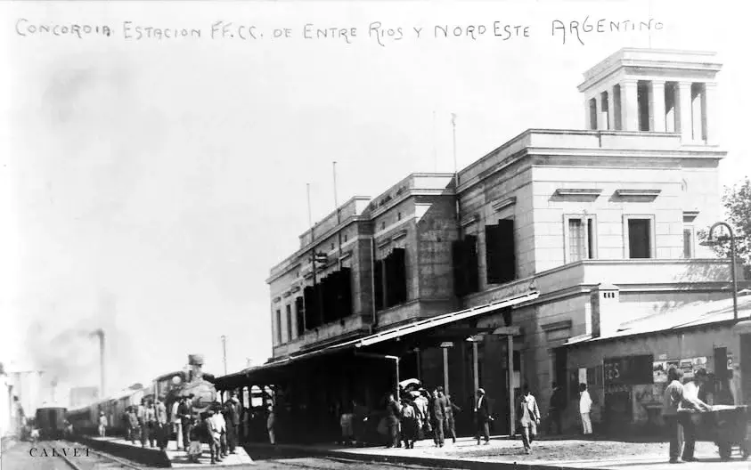 Concordia Central, la estación que fue corazón ferroviario del noreste argentino