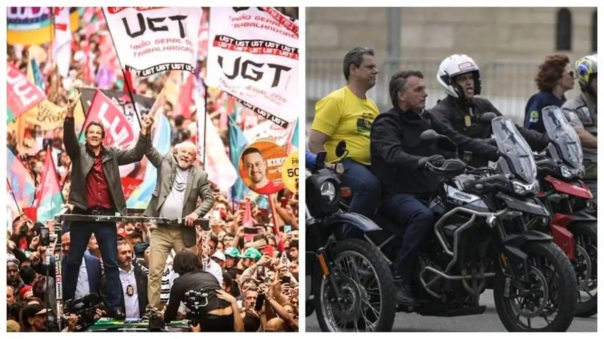 ¡CHOQUE DE TRENES EN BRASIL! Lula y Bolsonaro se enfrentan en comicios de este domingo