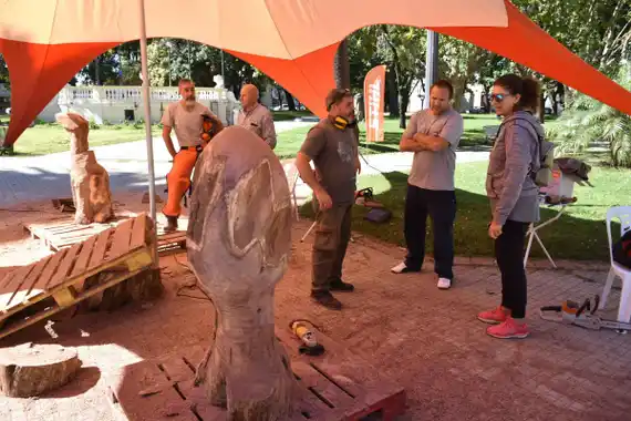 Continúa el VII Encuentro Nacional de Escultores