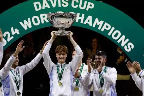 Italia hace historia y suma otra Copa Davis