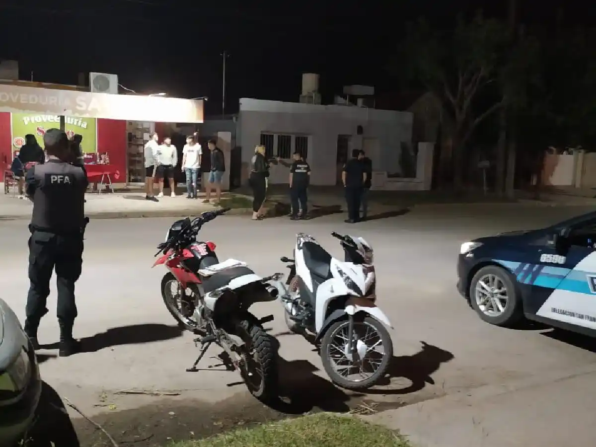 La primera madrugada del año comenzó con varias infracciones