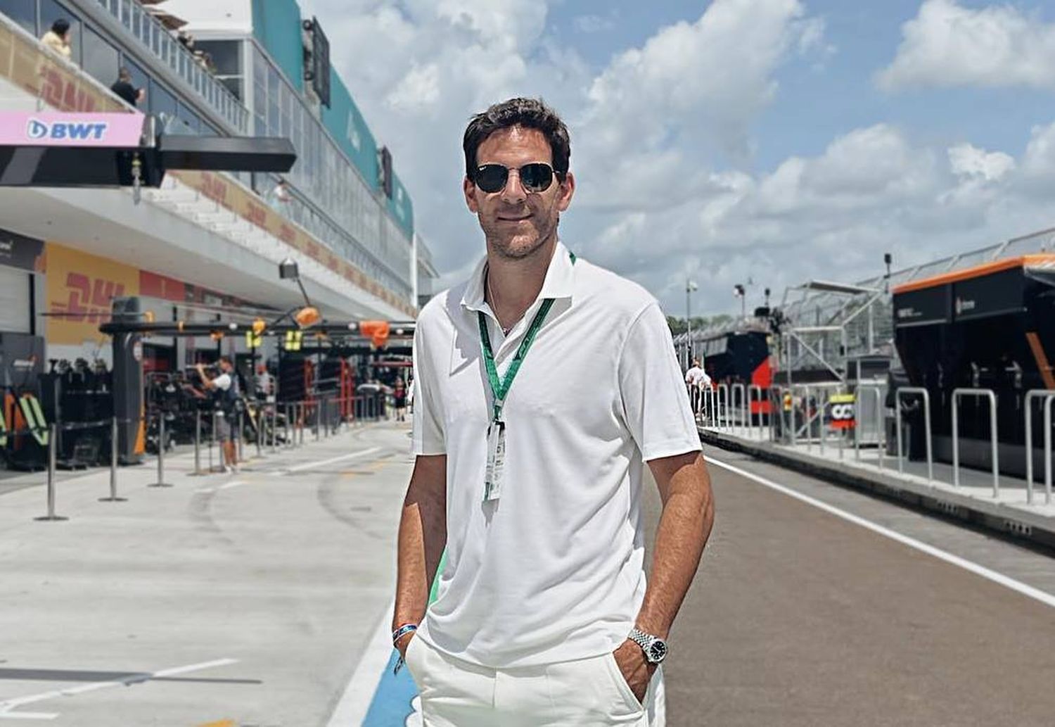 Del Potro estará con los Junior de Roland Garros
