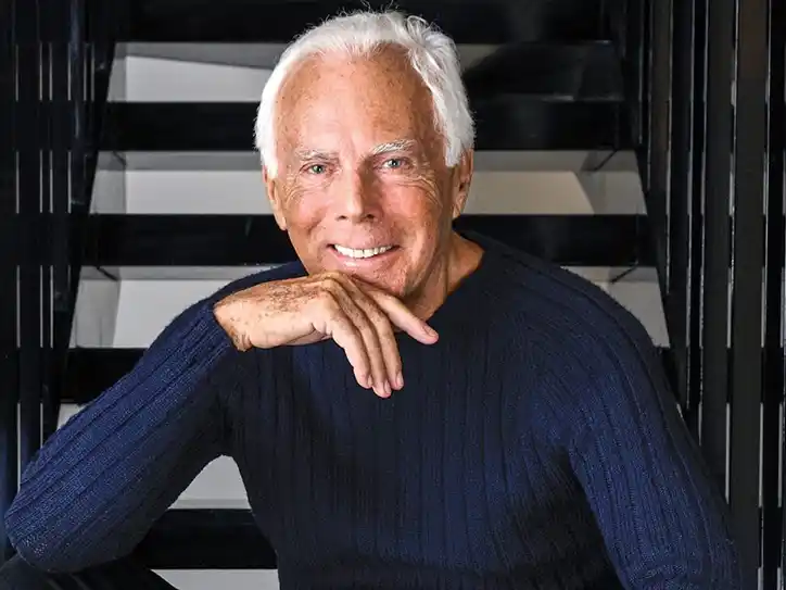 Falleció Giorgio Armani, el icónico diseñador italiano