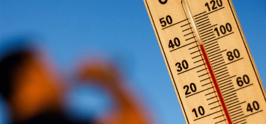 Alerta por promedios de temperatura por encima de lo normal en este inicio de enero en la zona centra del país.