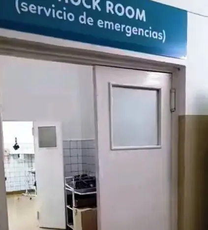 Se habilitó una sala especial para víctimas de accidentes