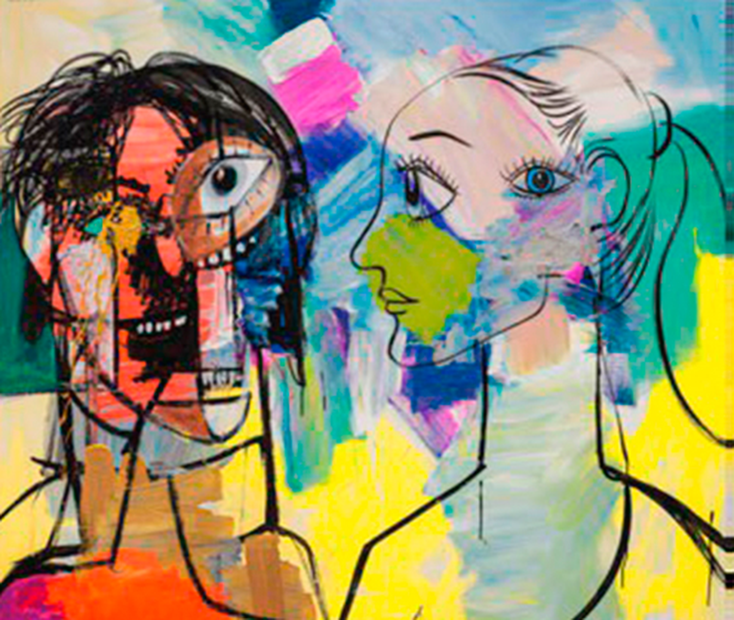 La diseñadora convierte su tienda en galería de arte