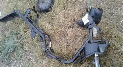 Hallan restos de una moto que sería robada
