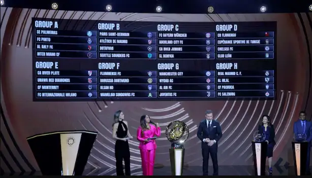 El sorteo se llevó a cabo en Miami.