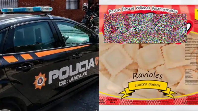 Policías dejaron libre a ladrón a cambio de tres cajas de ravioles y un triciclo