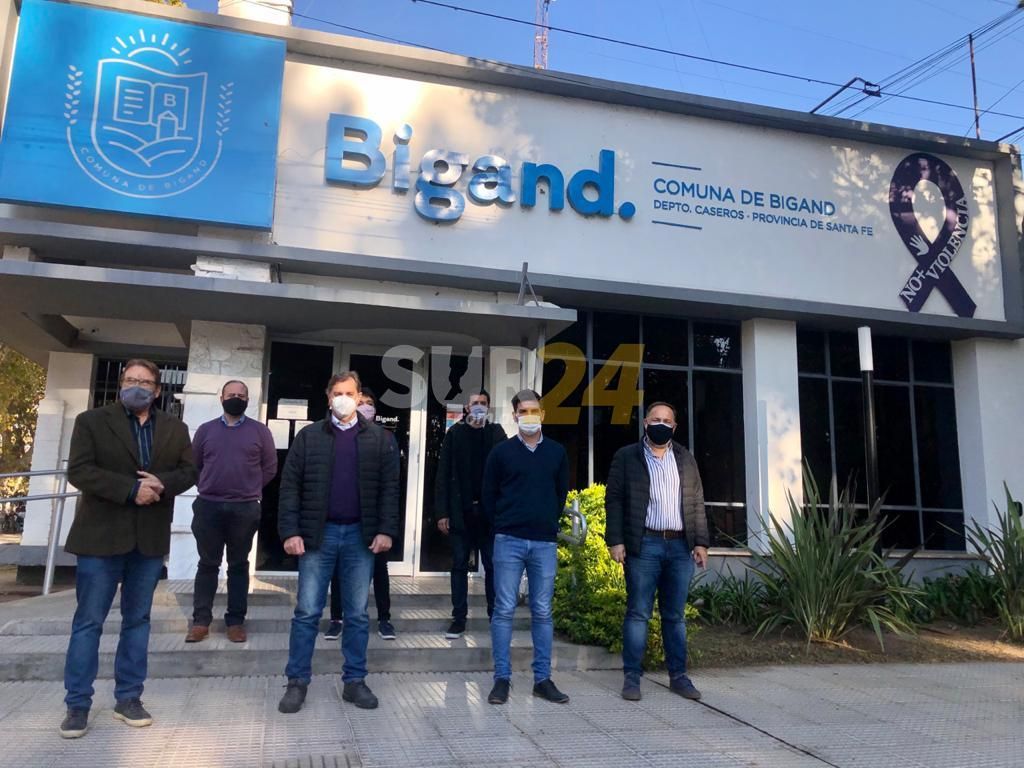 Convenios con instituciones del departamento Caseros por 6.5 millones de pesos
