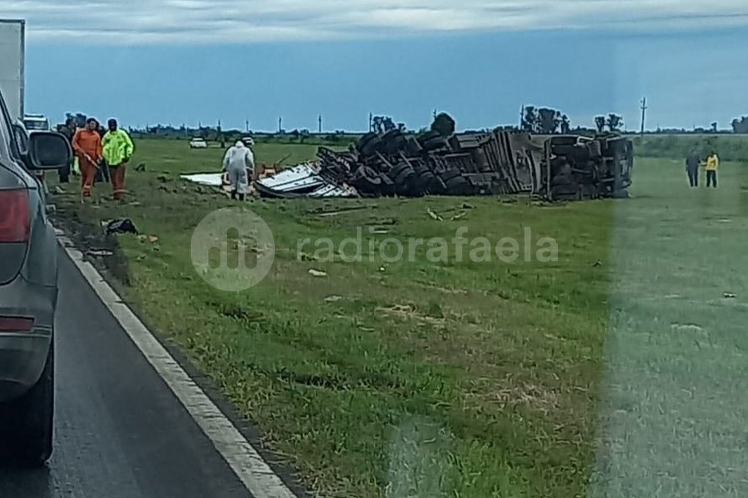 Fatal accidente en Ruta Nacional 34: media calzada liberada para el tránsito