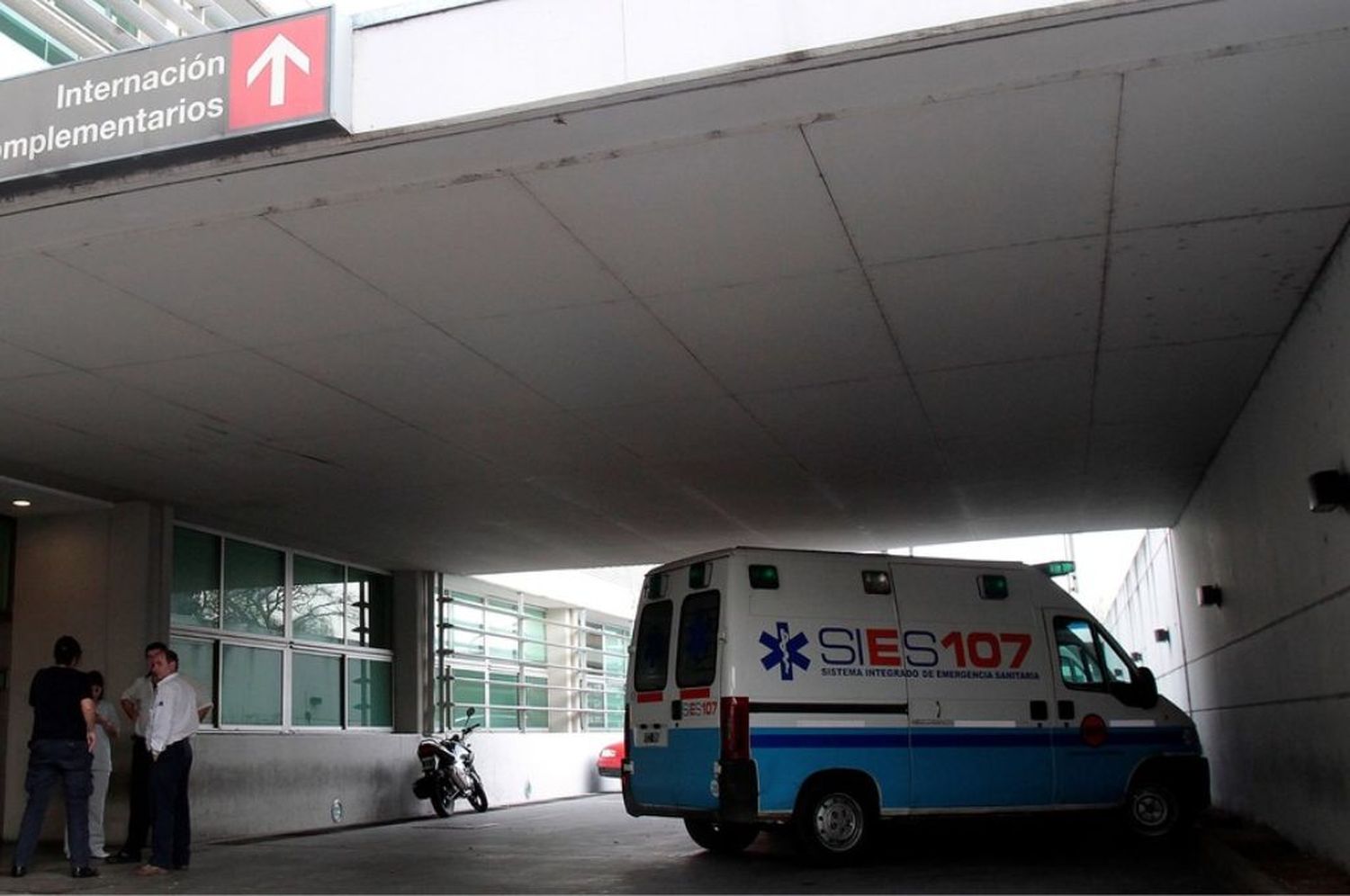 El hombre está internado en el Hospital Clemente Alvarez.