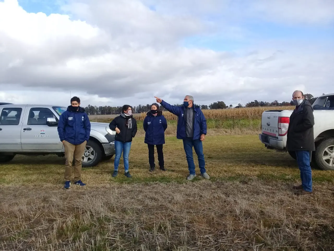 Funcionarios provinciales visitaron Barrow
