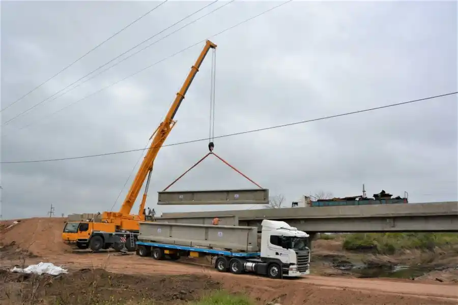 Avanza la obra de la autopista R 34 - Foto Vialidad Nacional