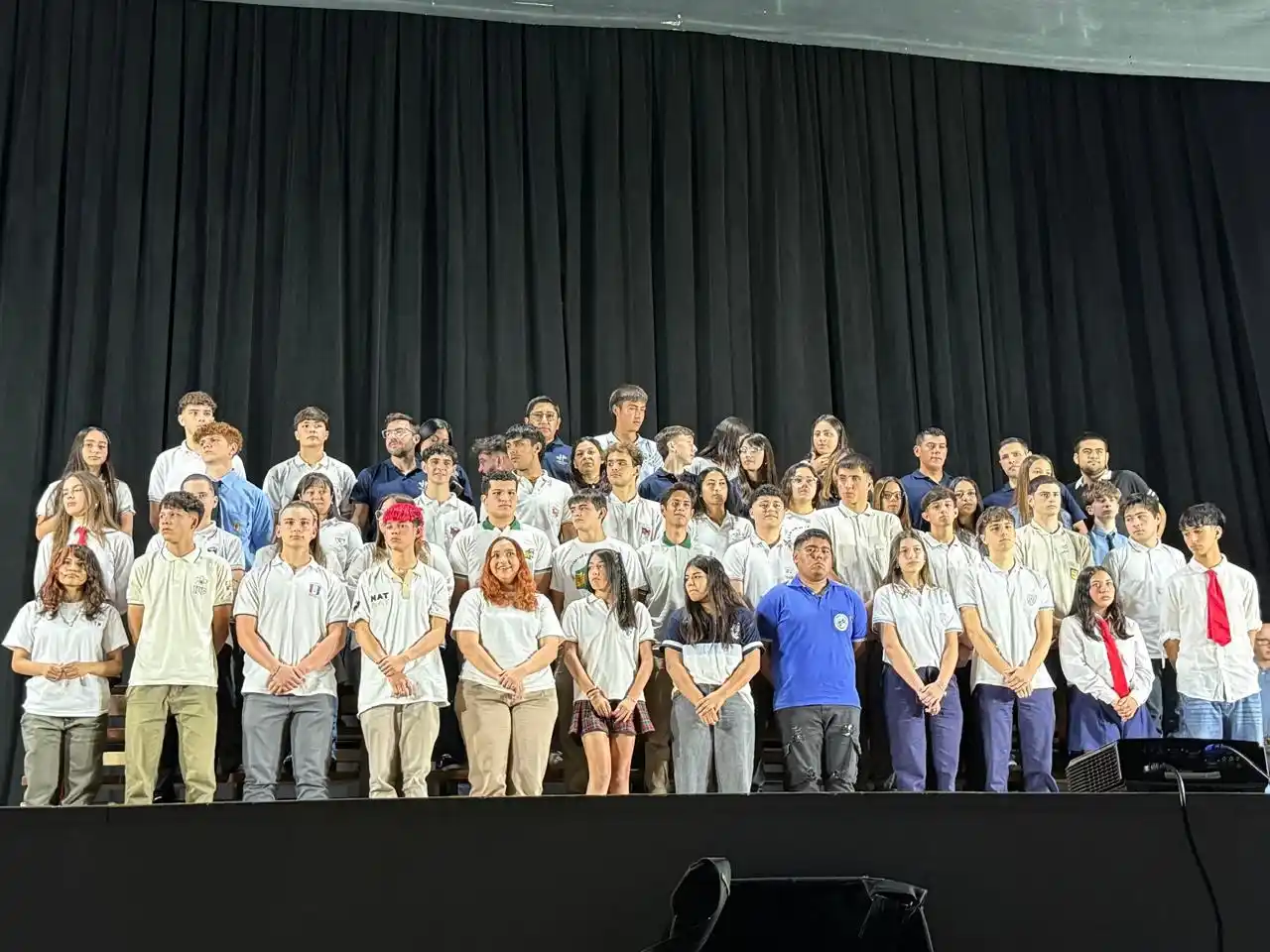 Los alumnos elegidos por sus pares como ejemplo de solidaridad, empatía y trabajo en equipo.