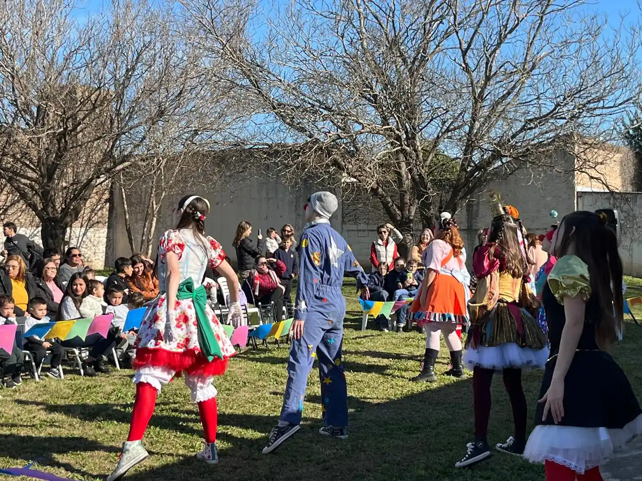 Hubo juegos y distintas actividades para celebrar el aniversario.