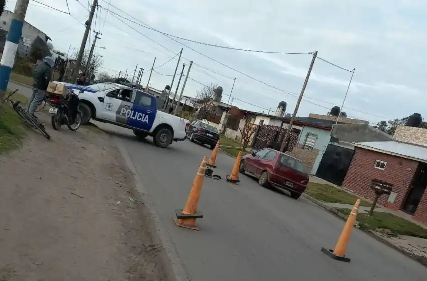 Un ciclista fue trasladado al HIGA luego de sufrir un politraumatismo de cráneo por un choque