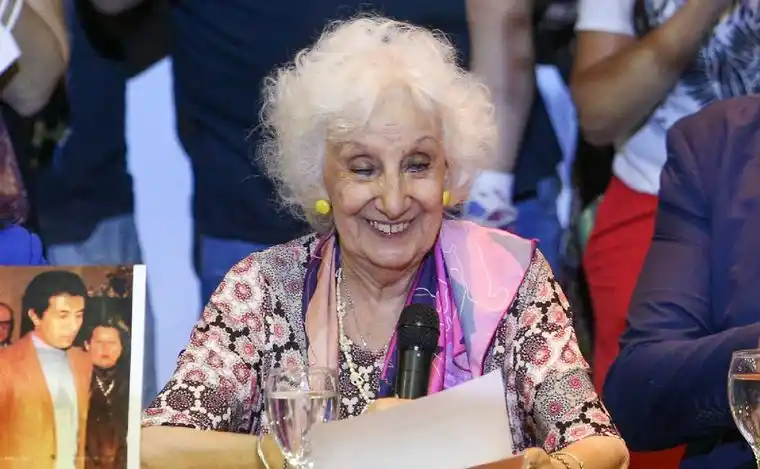Estela de Carlotto, presidenta de Abuelas de Plaza de Mayo