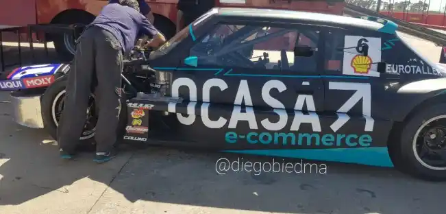 Leonel Pernía, uno de los que probó en Olavarría