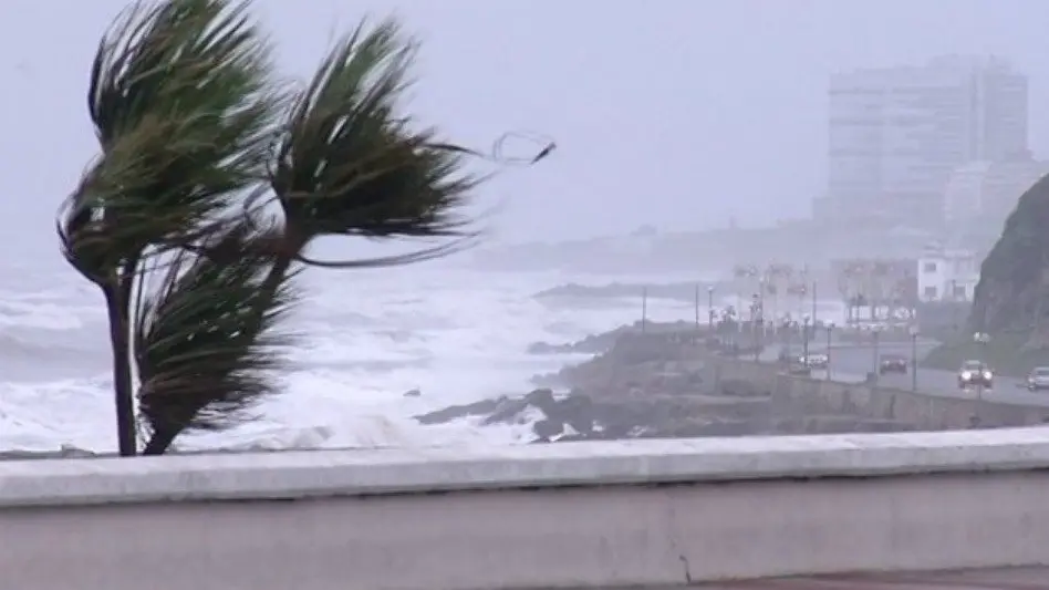 Continúa el temporal en Mar del Plata 