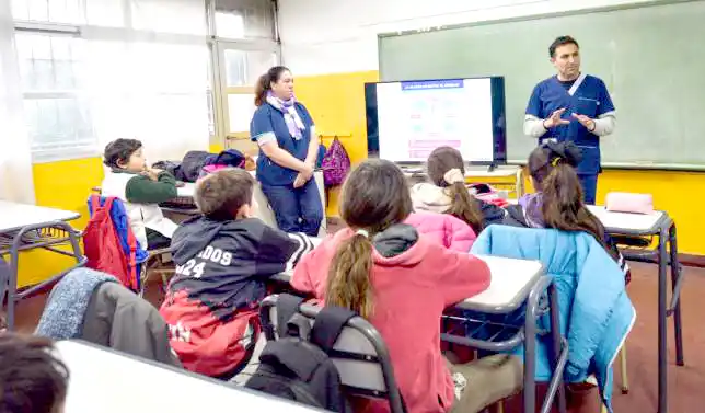 Capacitación. Apunta a estudiantes de quinto y sexto grado