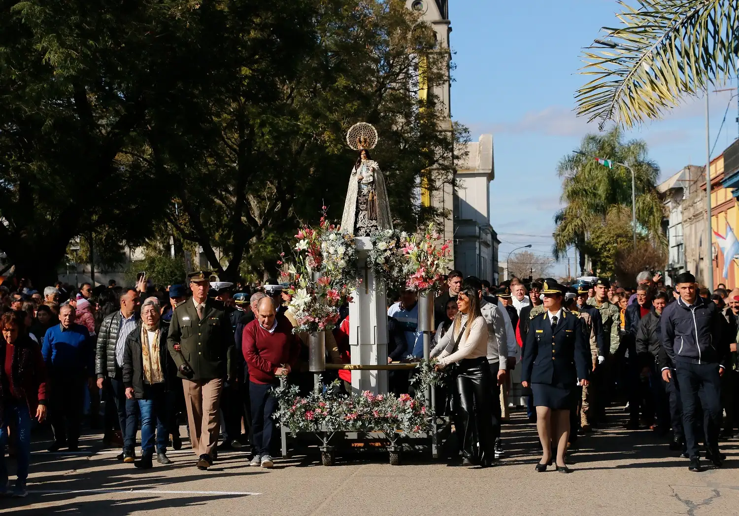 Masiva concurrencia en los festejos patronales