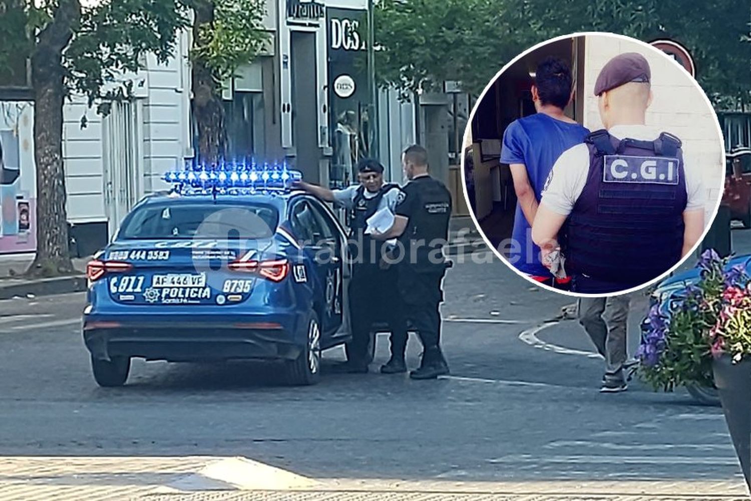 Otra vez, un lavacoches armado en pleno centro: por amenazas, quedó detenido