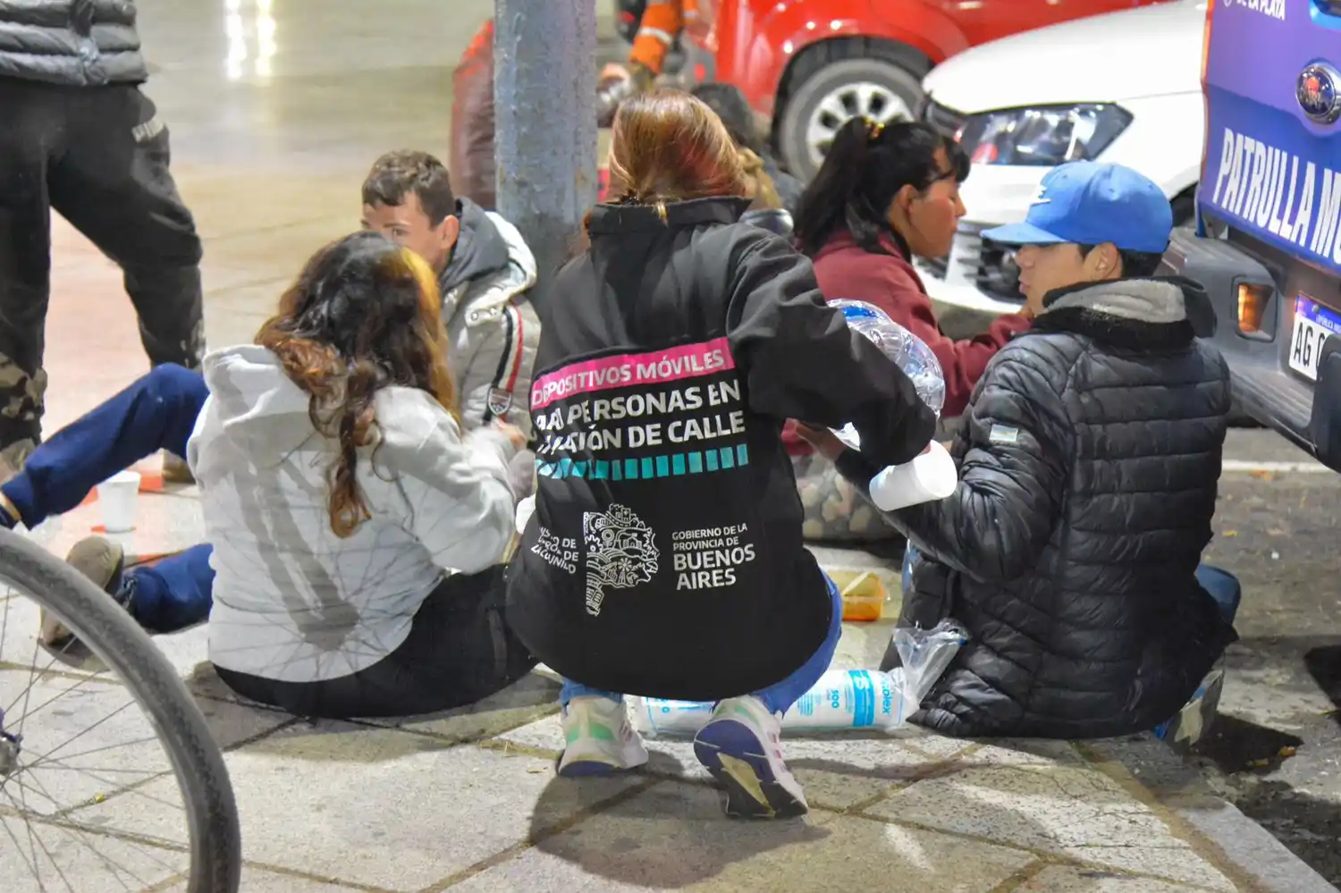 Provincia intensifica la asistencia a personas en situación de calle por el frío