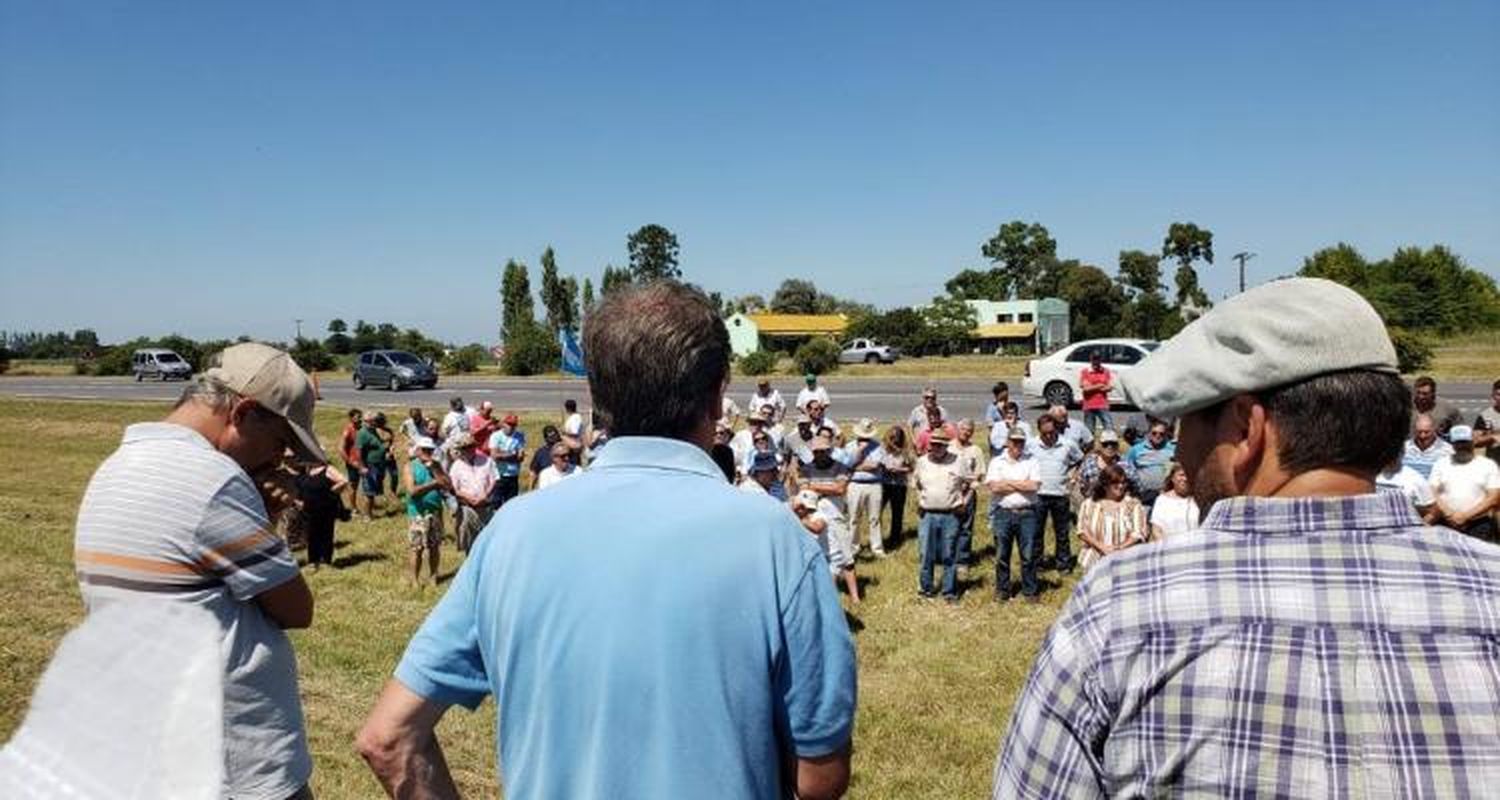 Diferenciados de la Mesa de Enlace, los productores autoconvocados de la zona plantaron bandera contra el Gobierno