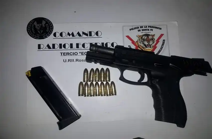 Desencajado y peligroso: detuvieron a un hombre que atemorizaba a sus vecinos con disparos al aire