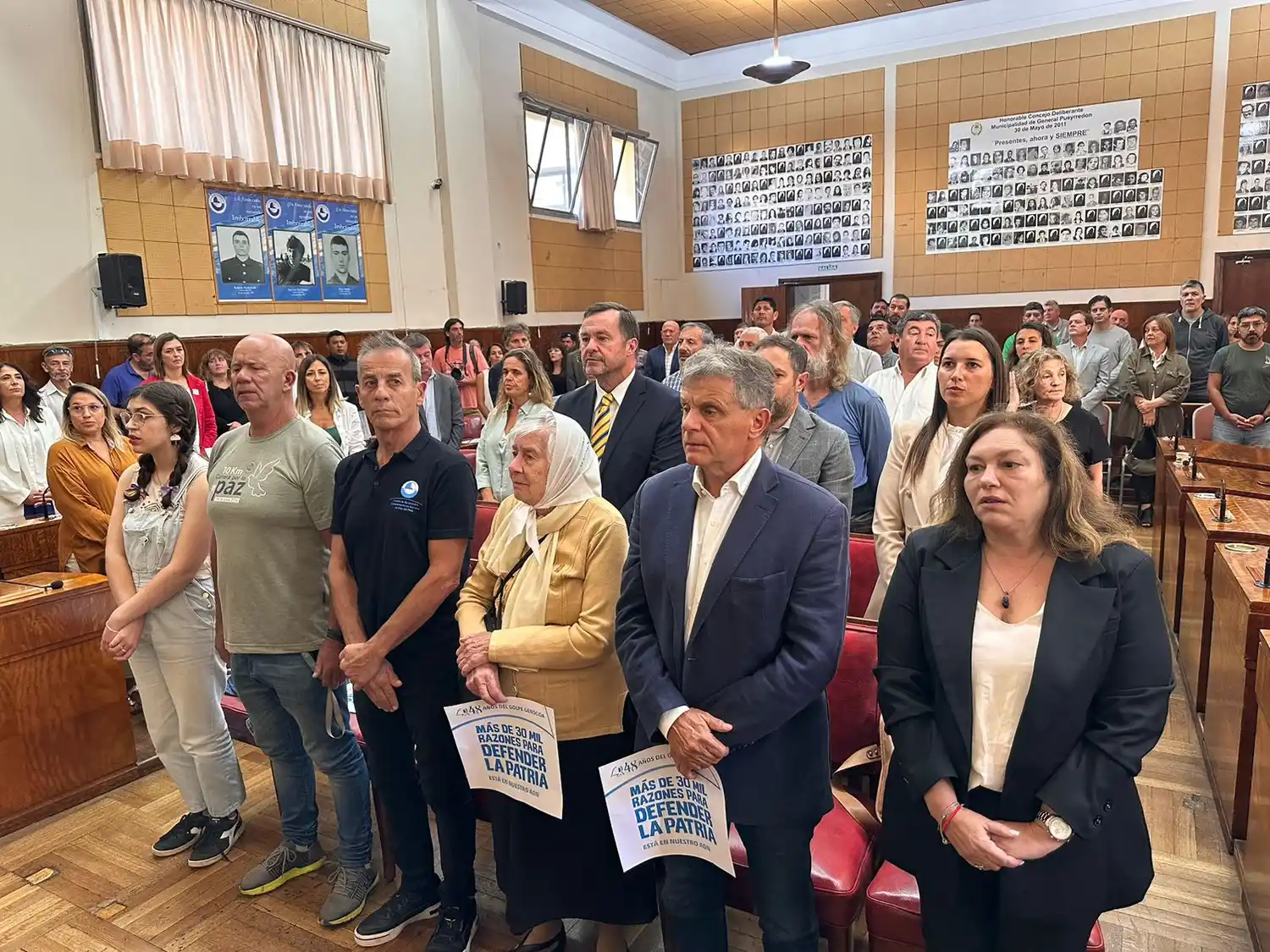 Se realizó la lectura de un documento emitido por organizaciones de Derechos Humanos.