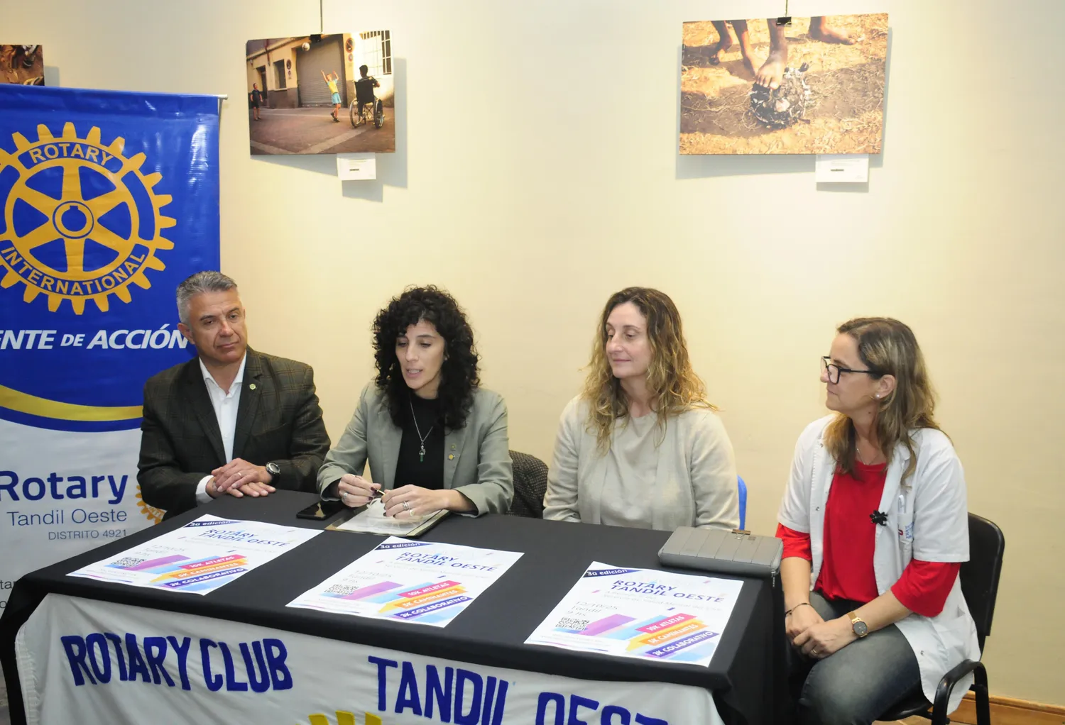 El Rotary Tandil Oeste anunció su prueba atlética, a beneficio de Salud Mental del Hospital Municipal