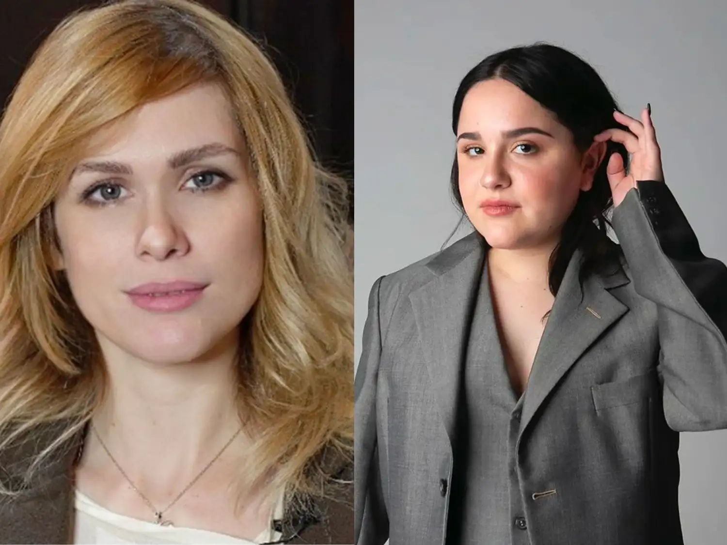 Lilia Lemoine y Ofelia Fernández.