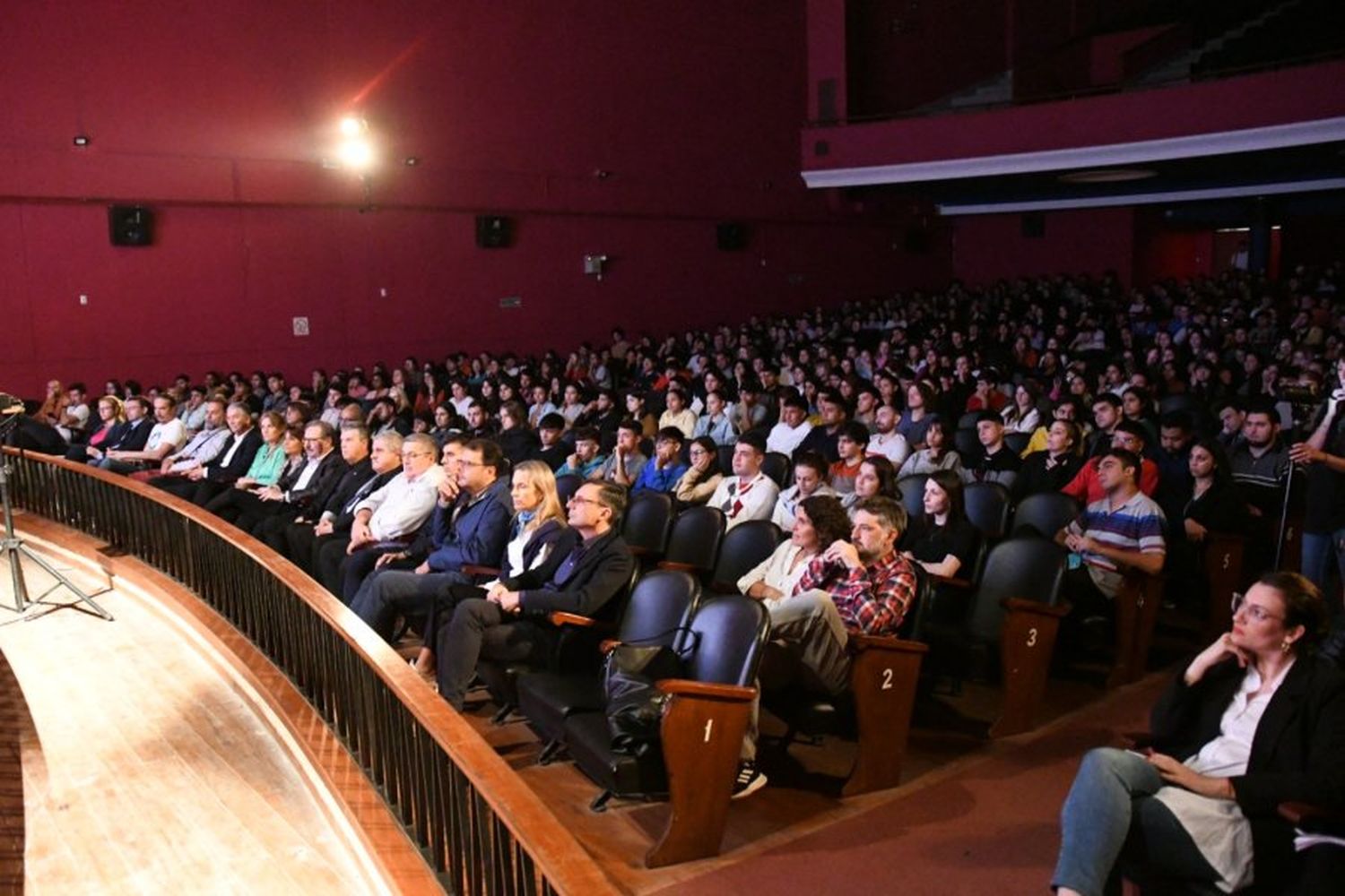 A sala llena, en el Belgrano se realizó la apertura del año universitario