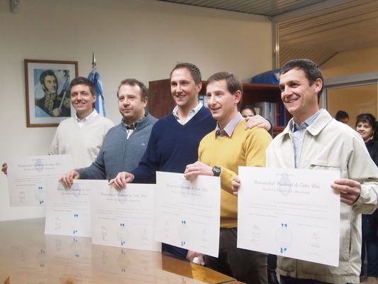 Primeros egresados de la Tecnicatura Universitaria en Mecatrónica