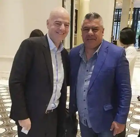 Superclásico del siglo: Infantino almorzó con Tapia, Angelici y DOnofrio

