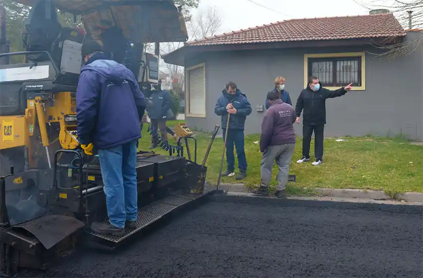 Renovarán pavimentos en ocho cuadras del barrio Peralta Ramos Oeste