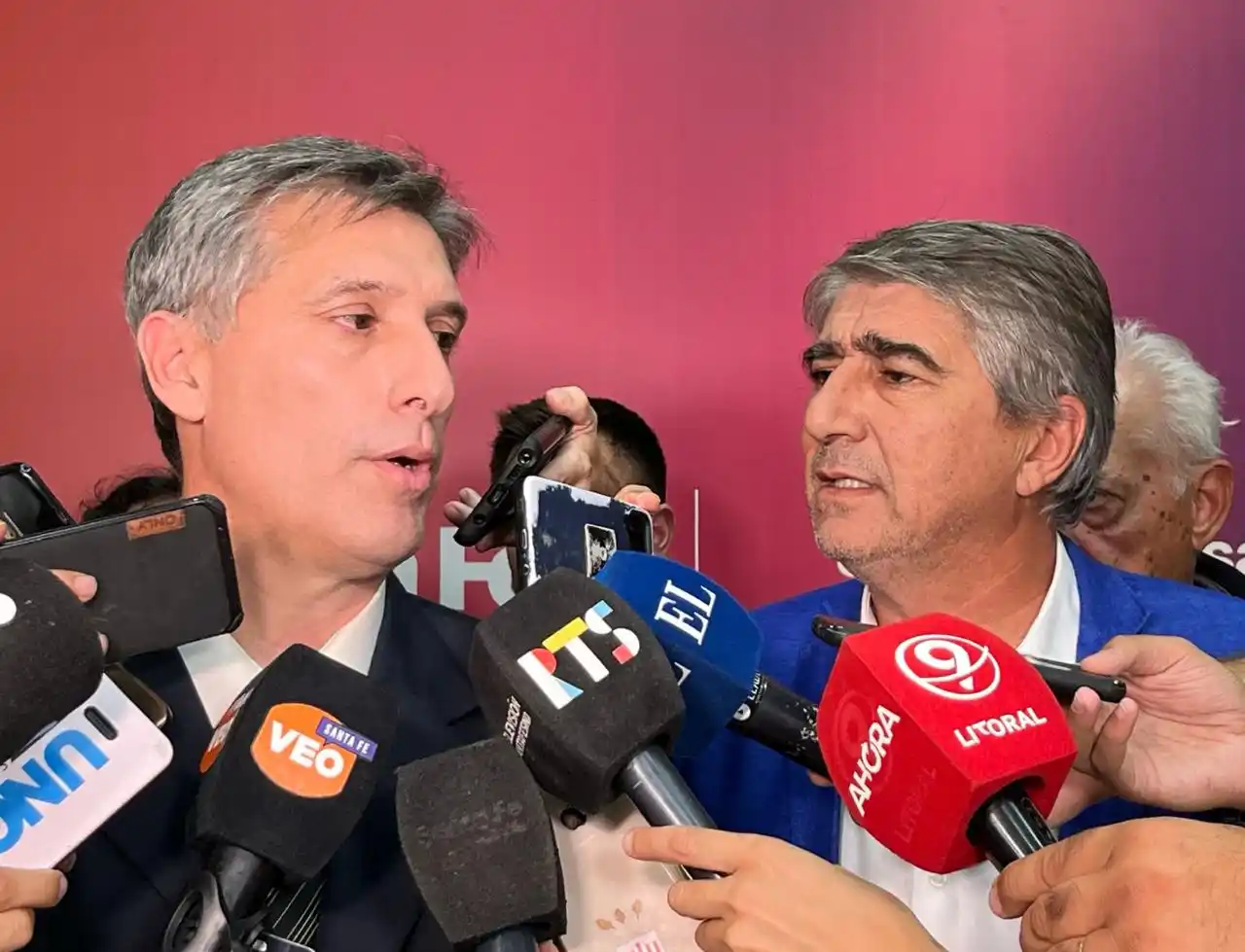 Olivares y Bastia recordaron que ya se pagó el 14 % del 36,4 % de incremento adeudado, y en marzo se hará con el 22,4 % restante, también por planilla complementaria.