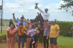 Volvió exitosamente el turf al hipódromo local