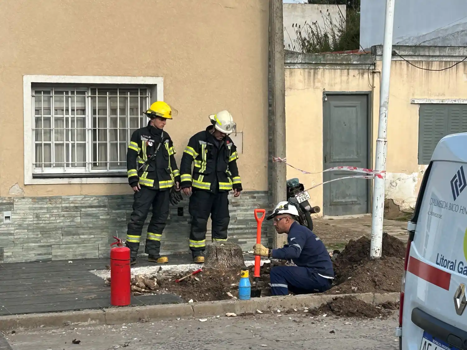 pérdida de gas en rivadavia al 1900