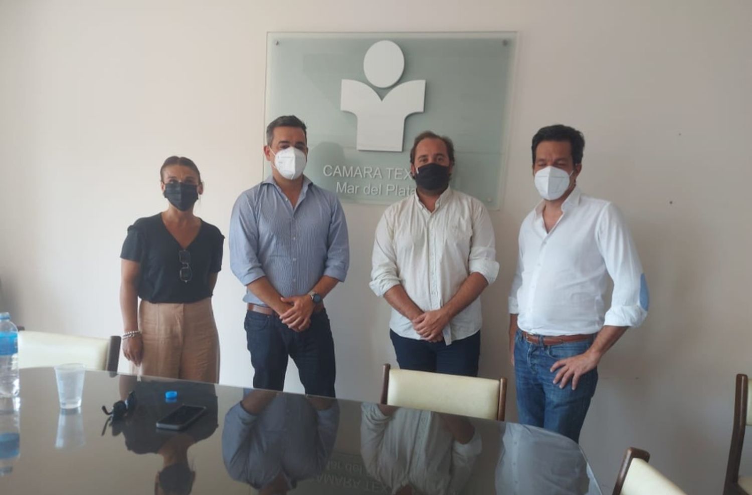 La Cámara Textil de Mar del Plata se reunió con funcionarios municipales