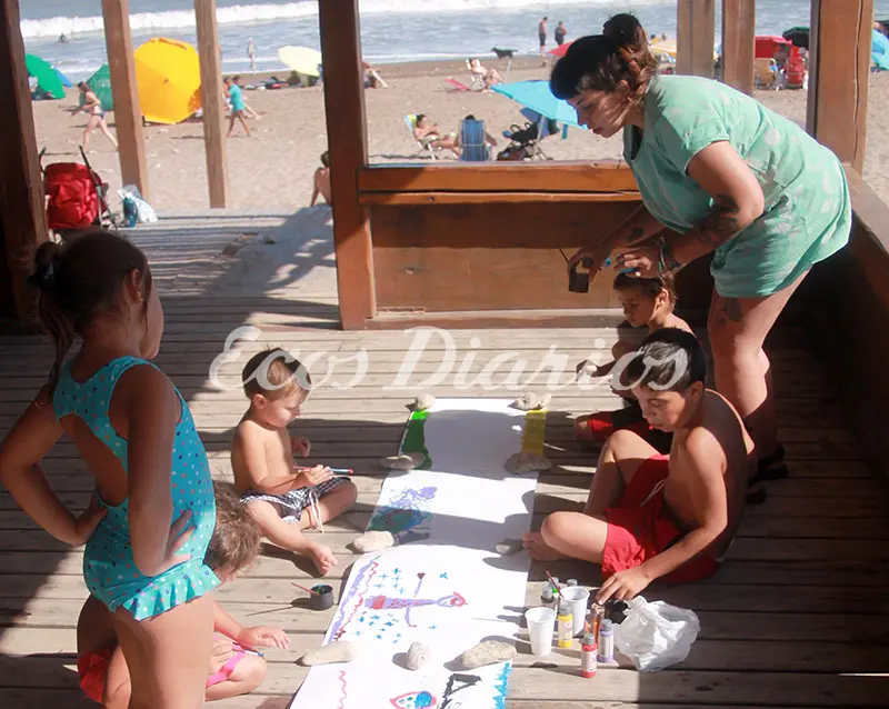 Más actividades en Quequén del “Parador cultural”
