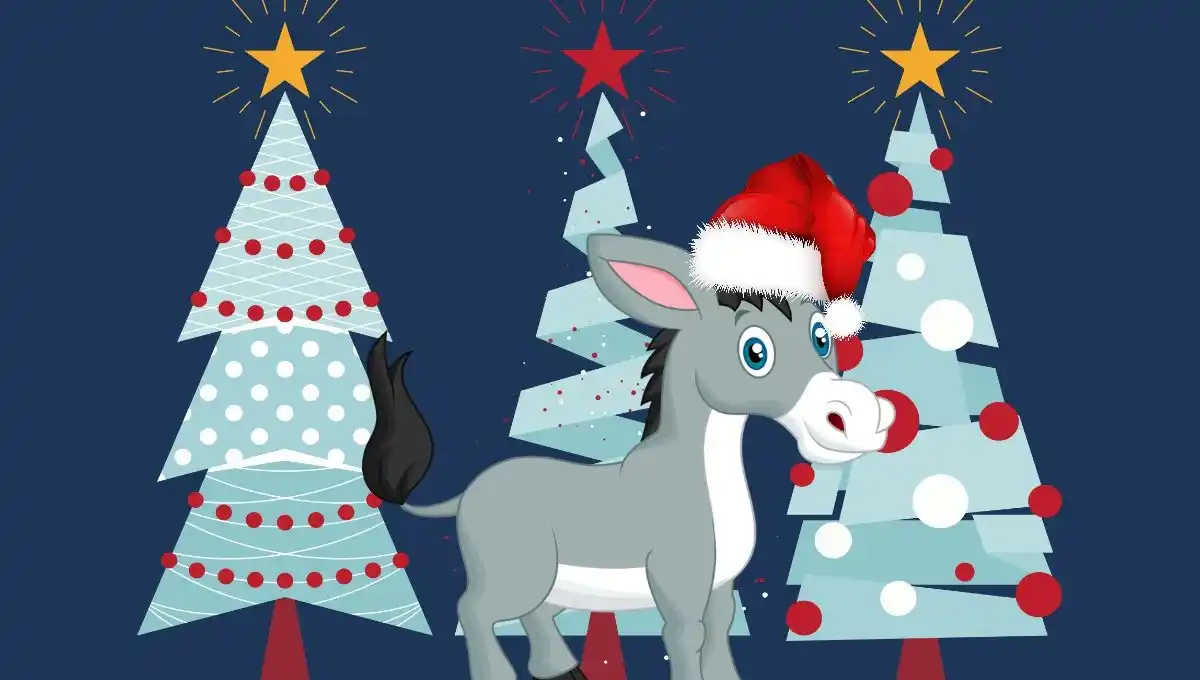 ¡VIVA LA NAVIDAD! VEA como EL BURRITO SABANERO, en su «camino a Belén», pasó por Madrid (+VIDEO)